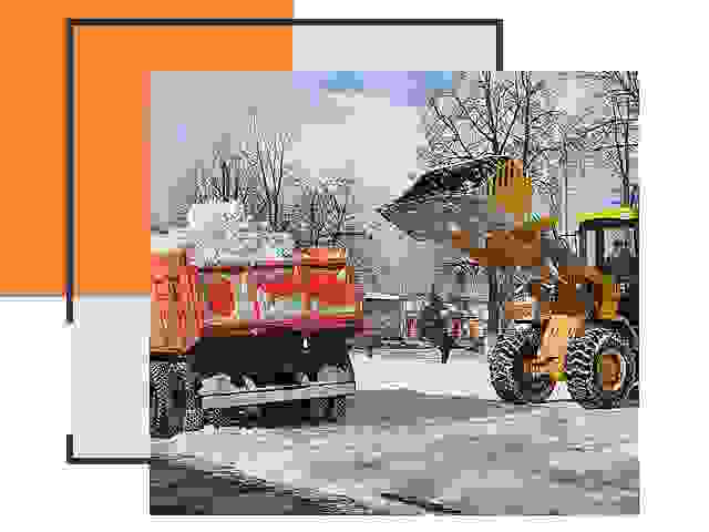 Вывоз снега в Тулуне